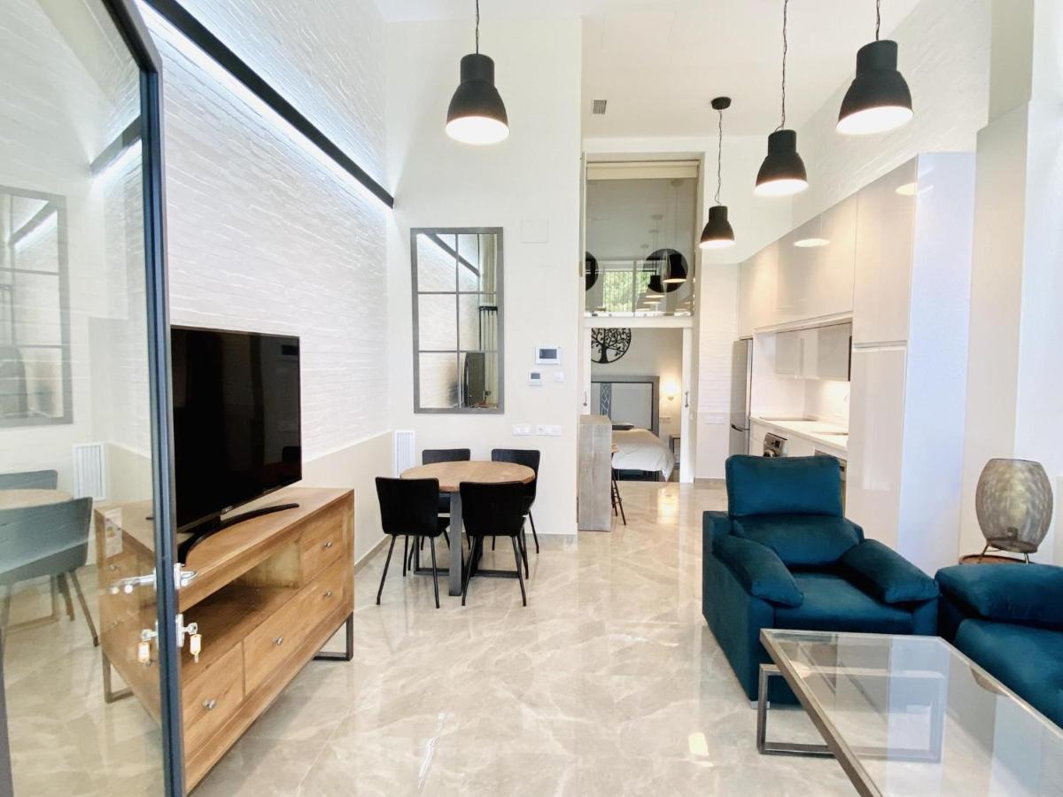Tr1 Parking Incluido Loft Paseo Del Guadalquivir Daire Sevilla Dış mekan fotoğraf