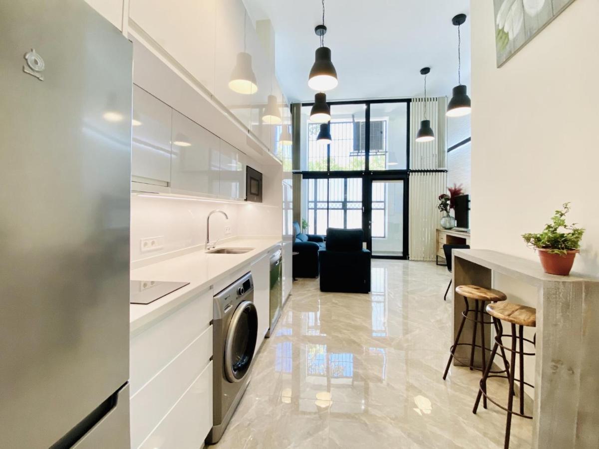 Tr1 Parking Incluido Loft Paseo Del Guadalquivir Daire Sevilla Dış mekan fotoğraf